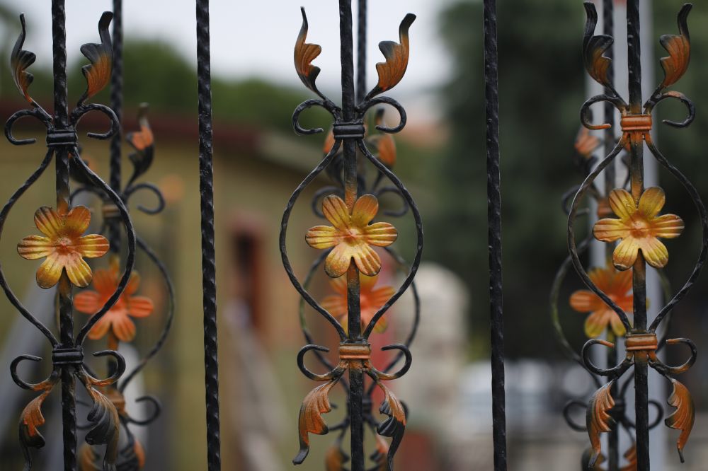 Ornamental Iron Fence Installation